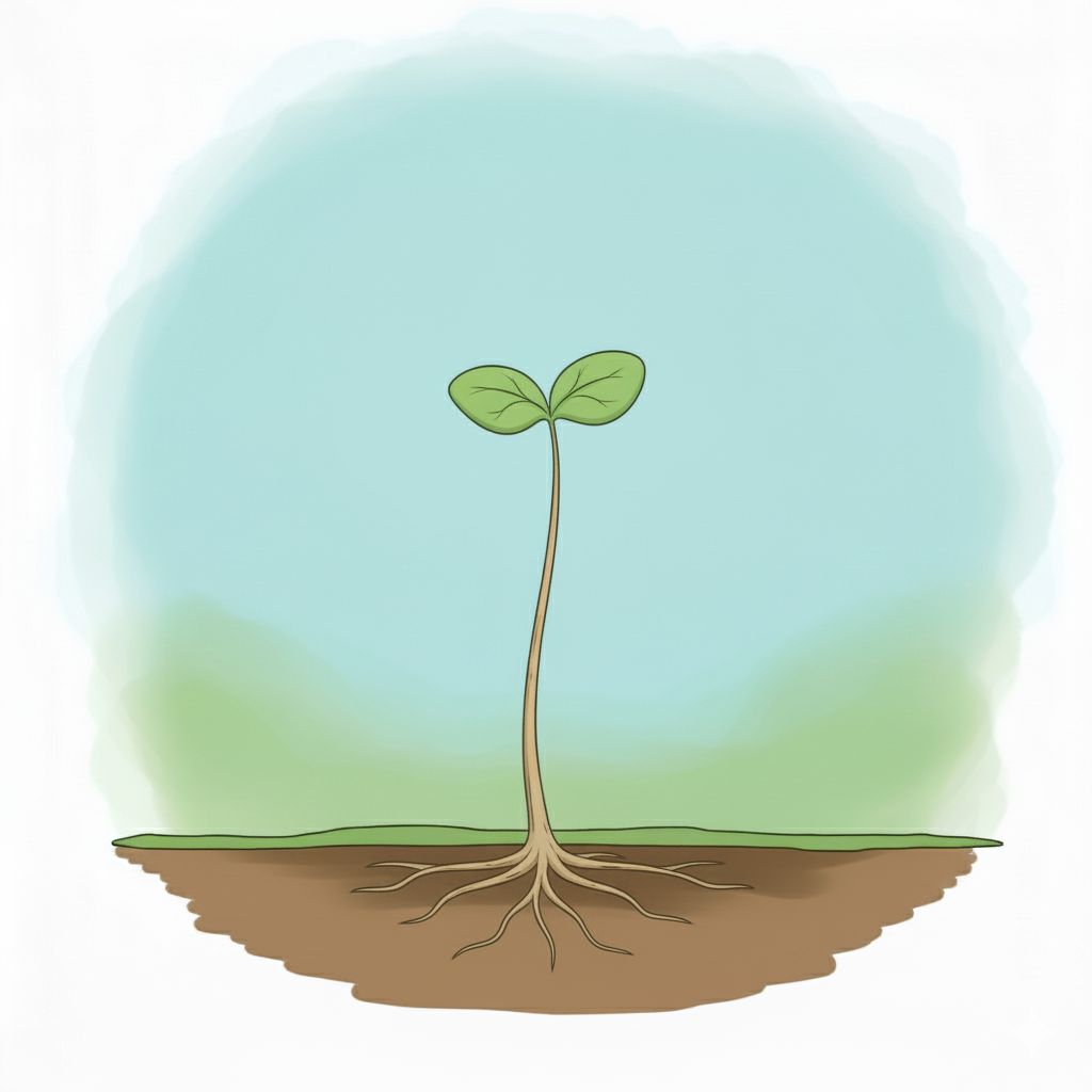 나무 성장 이미지