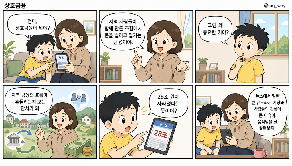 [상호금융]을 자녀에게 설명하는 법