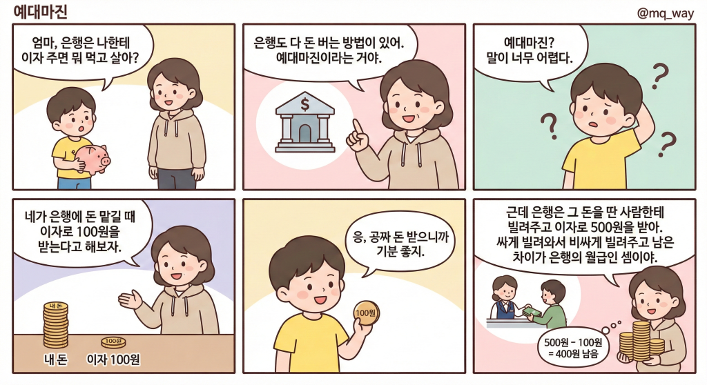 [예대마진]을 자녀에게 설명하는 법