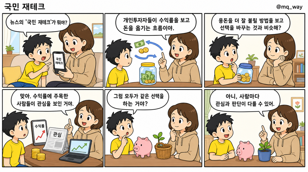 [국민 재테크]을 자녀에게 설명하는 법
