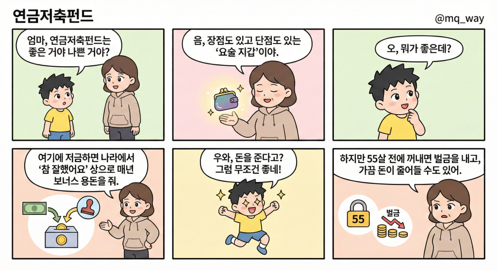 [연금저축펀드]을 자녀에게 설명하는 법