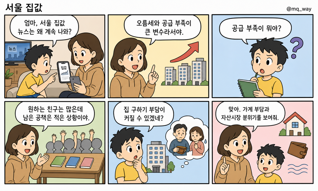 [서울 집값]을 자녀에게 설명하는 법