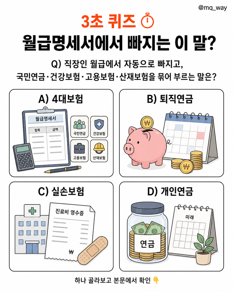 월급명세서 볼 때마다 은근 헷갈리는 이 말, 정확히 아시나요