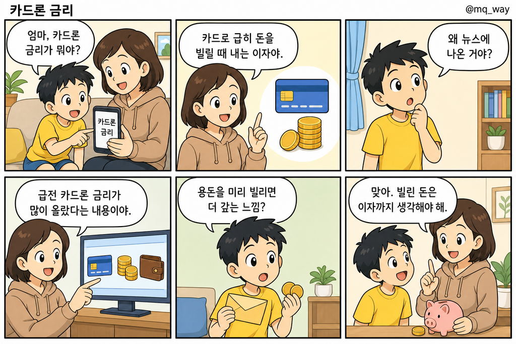 [카드론 금리]을 자녀에게 설명하는 법