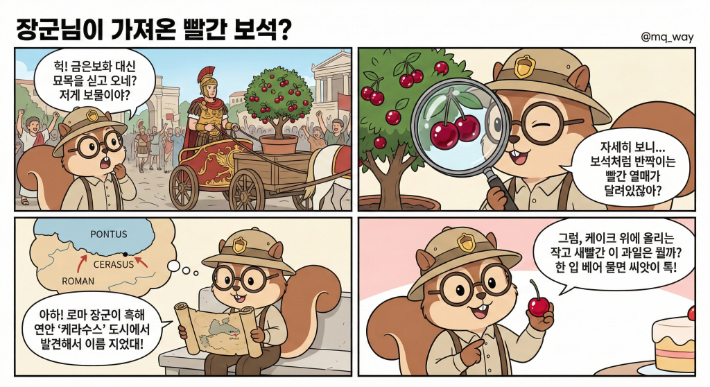 🕵️‍♀️ 장군님이 전쟁터에서 가져온 빨간 보석