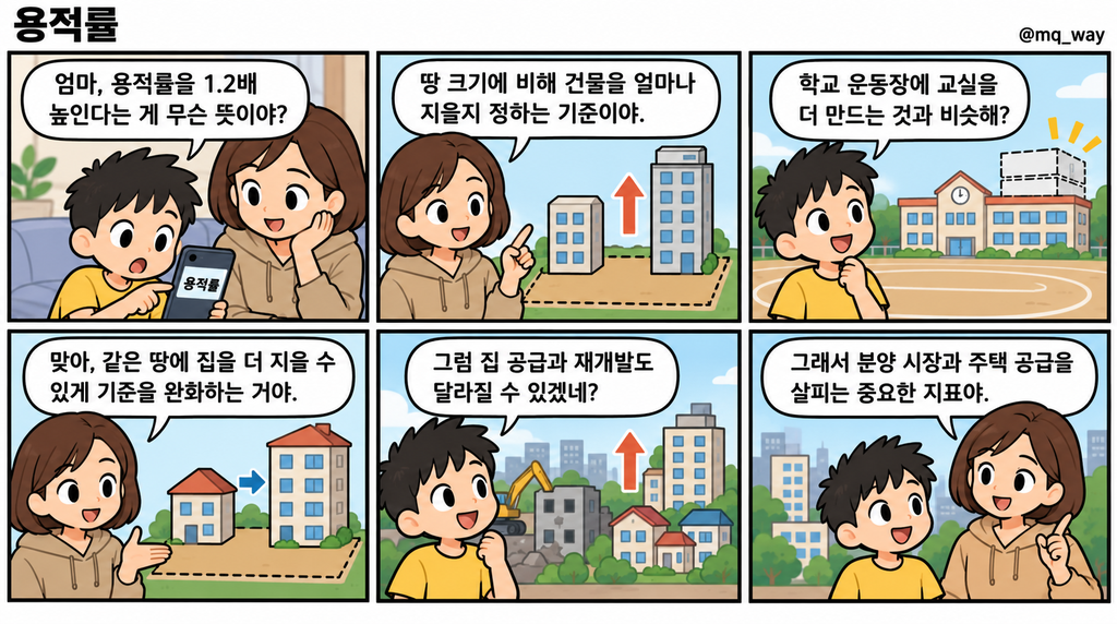 [용적률]을 자녀에게 설명하는 법