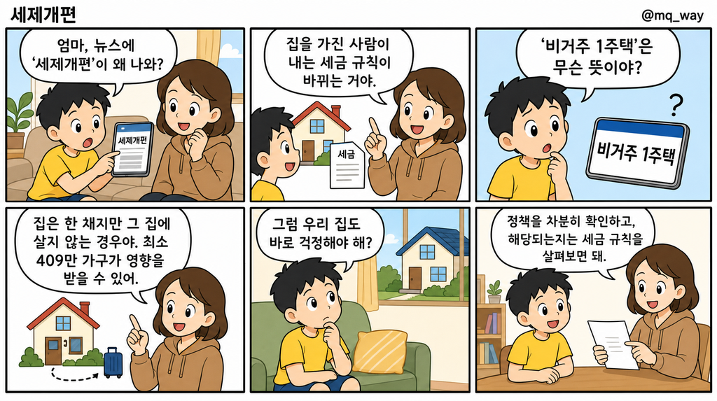 [세제개편]을 자녀에게 설명하는 법