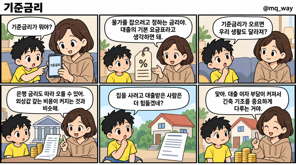 [기준금리]을 자녀에게 설명하는 법