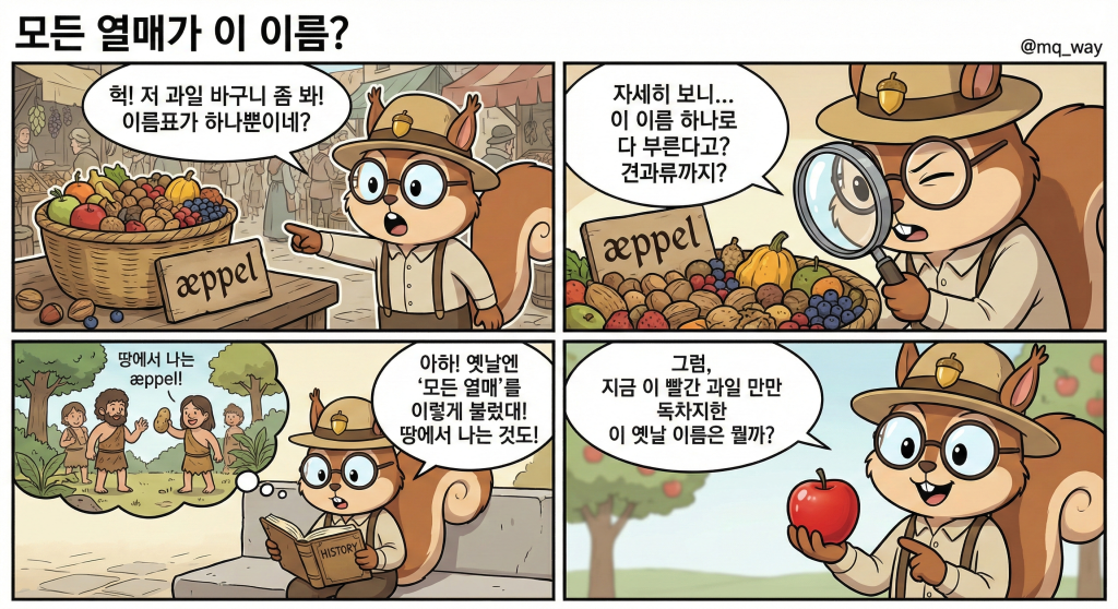 🕵️‍♀️ 옛날에는 모든 과일이 이 이름이었다고