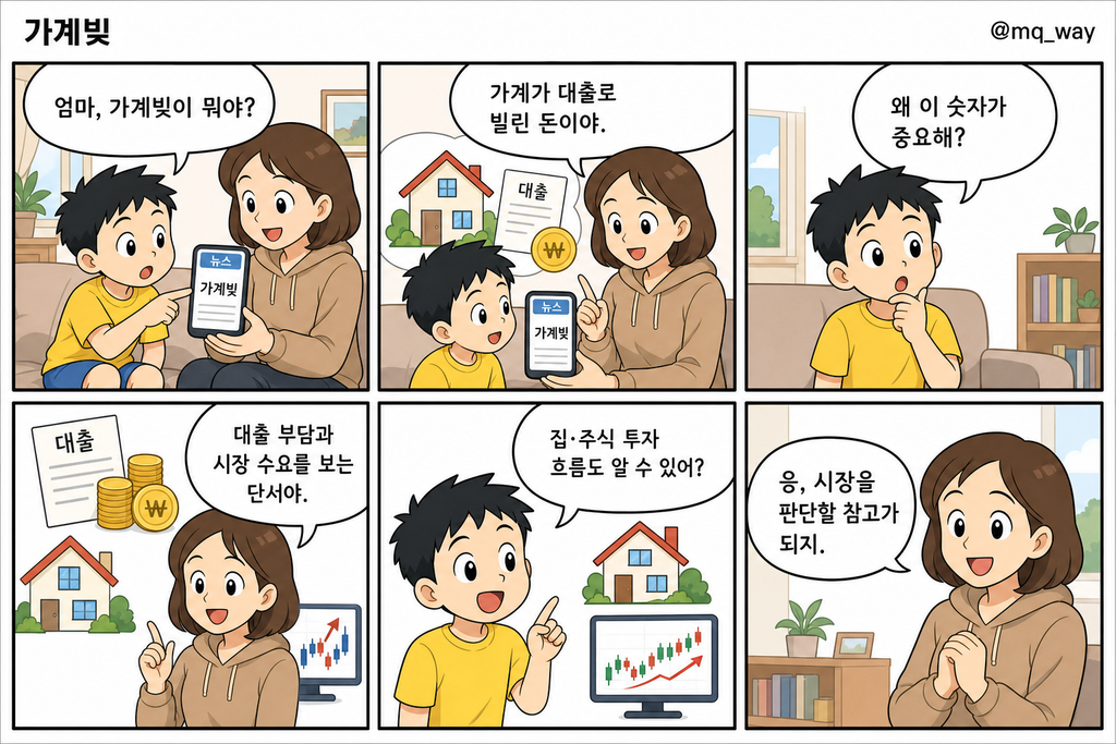[가계빚]을 자녀에게 설명하는 법