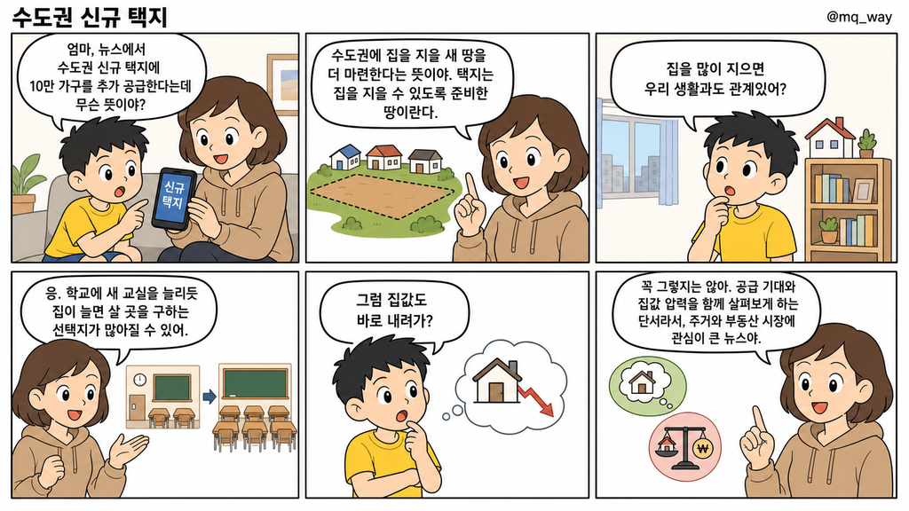[수도권 신규 택지]을 자녀에게 설명하는 법