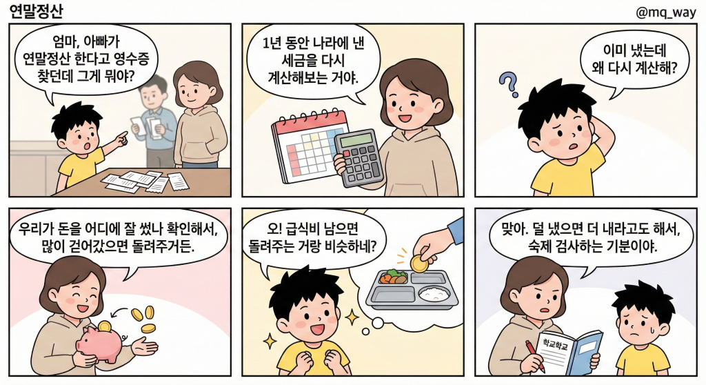 [연말정산]을 자녀에게 설명하는 법