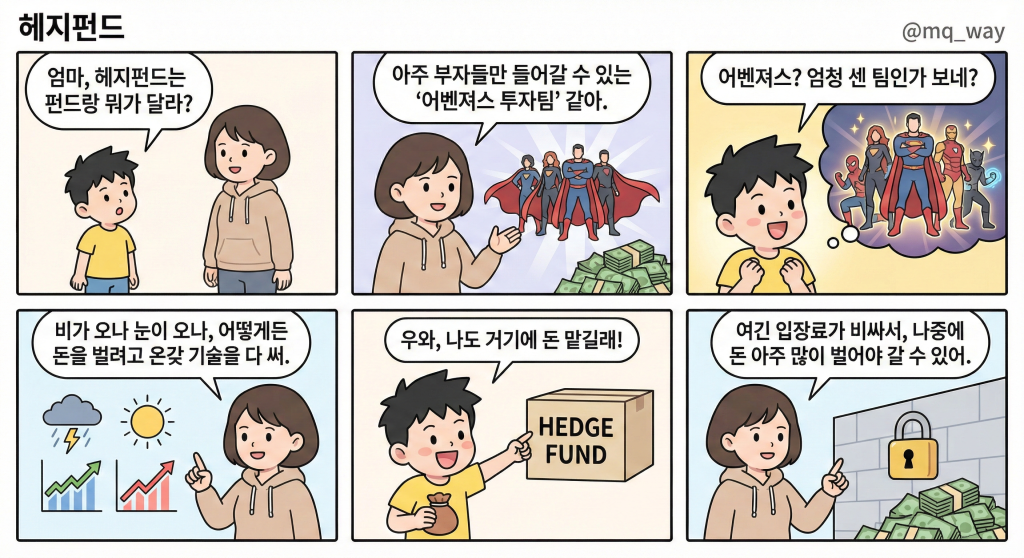 [헤지펀드]을 자녀에게 설명하는 법