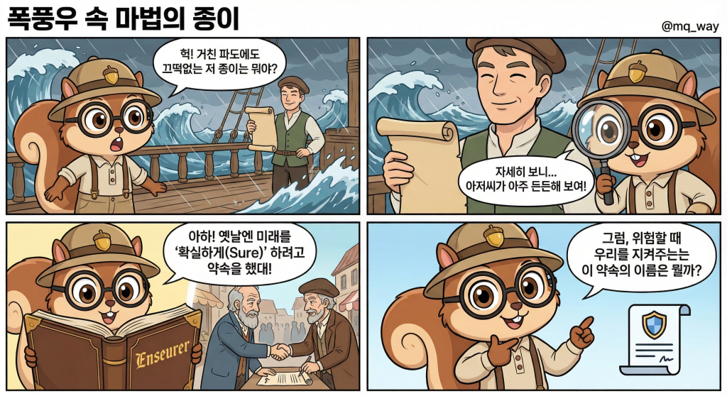 🕵️‍♀️ 폭풍우가 와도 끄떡없는 마법의 종이?