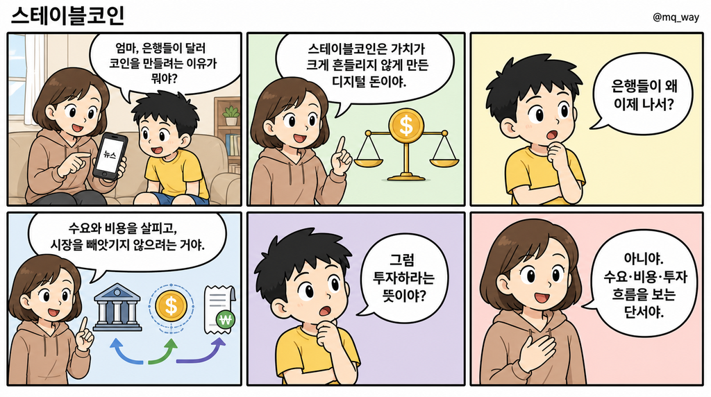 [스테이블코인]을 자녀에게 설명하는 법