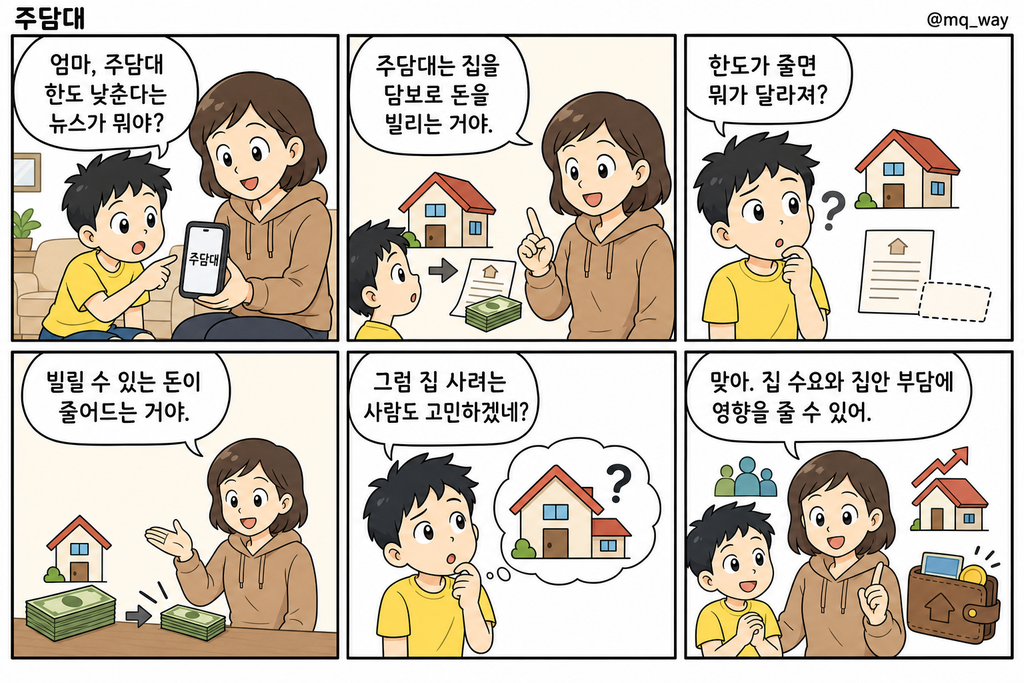 [주담대]을 자녀에게 설명하는 법