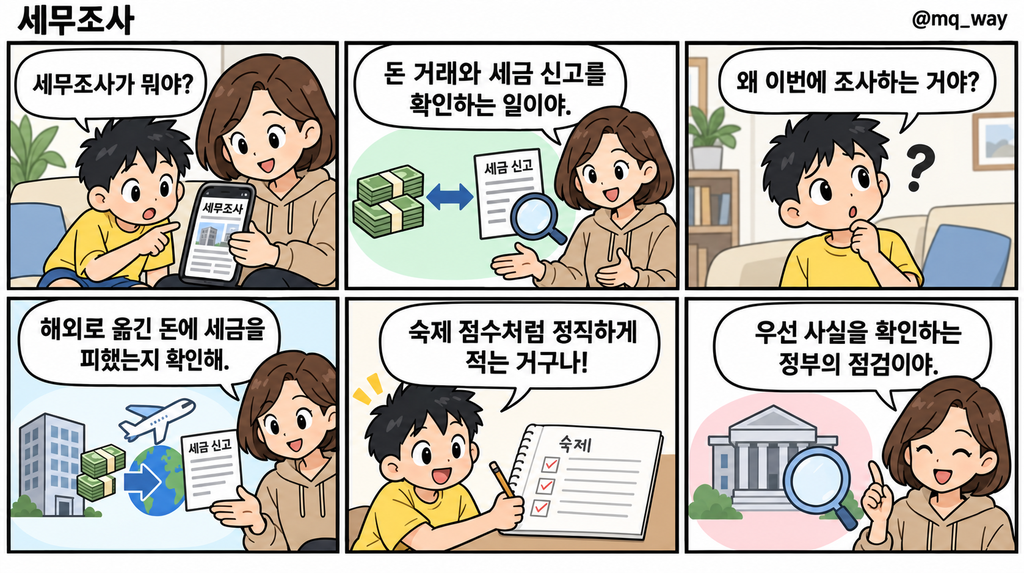[세무조사]을 자녀에게 설명하는 법