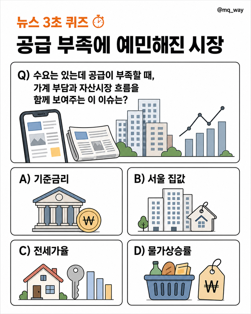 공급 부족 이야기에 시장이 다시 예민해졌어