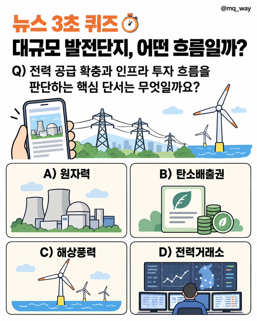 전력 수요가 큰 지역의 에너지 지도를 바꿀 대규모 발전단지, 어떤 흐름을 보여줄까요