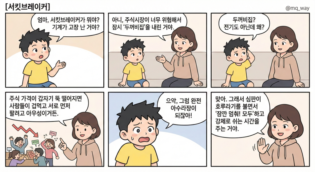 [서킷브레이커]을 자녀에게 설명하는 법