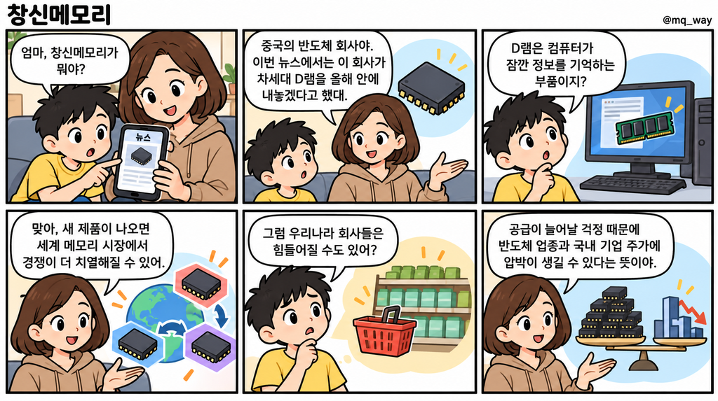 [창신메모리]을 자녀에게 설명하는 법