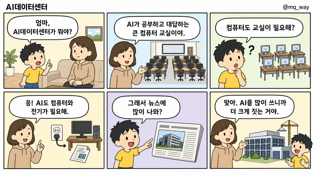 [AI데이터센터]을 자녀에게 설명하는 법