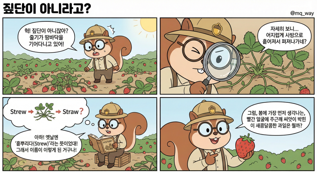 🕵️‍♀️ 짚단이 아니라고? 땅 위에 흩어진 보석