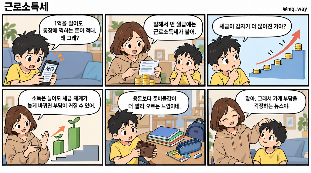 [근로소득세]을 자녀에게 설명하는 법