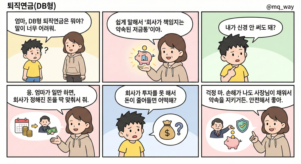 [퇴직연금(DB형)]을 자녀에게 설명하는 법