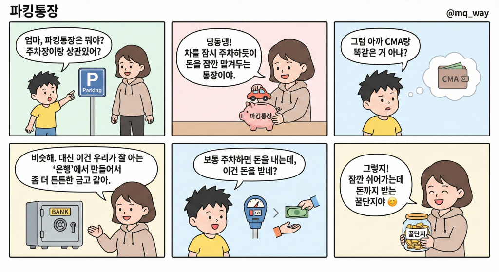 [파킹통장]을 자녀에게 설명하는 법